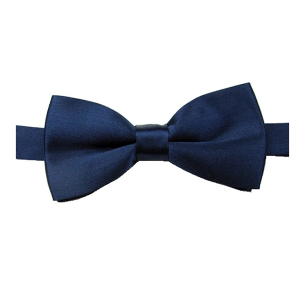 Boys bow tie navy blue BRAND NEW adjustable